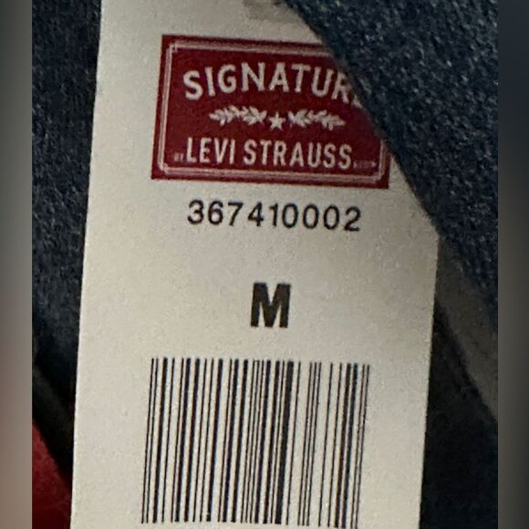 NWT Levi Strauss Signature Trucker Crop Jean Jacket Medium - Picture 5 of 8